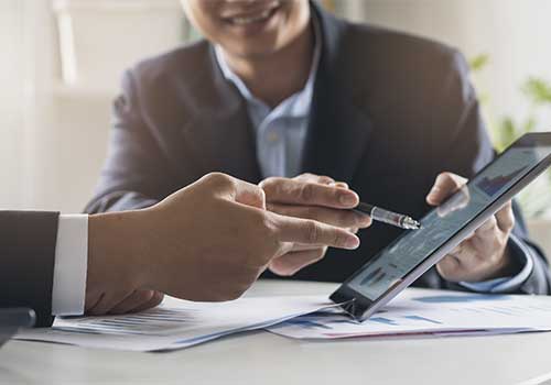 Erklären mit Tablet